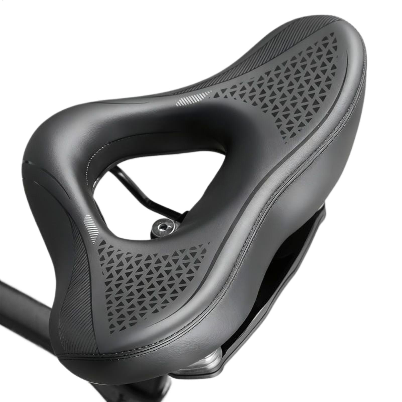 Cycling Commute Distance - Cojín para asiento de bicicleta, antideslizante,