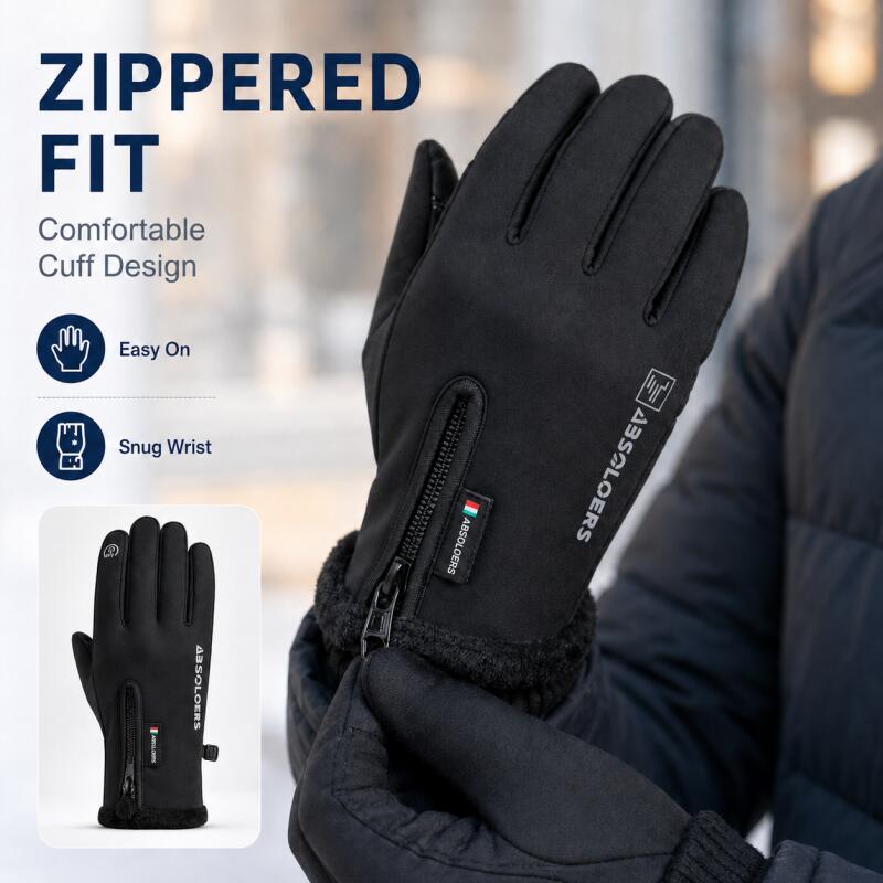 Guantes de invierno cálidos co - Winter Cycling Commute reseña y precio