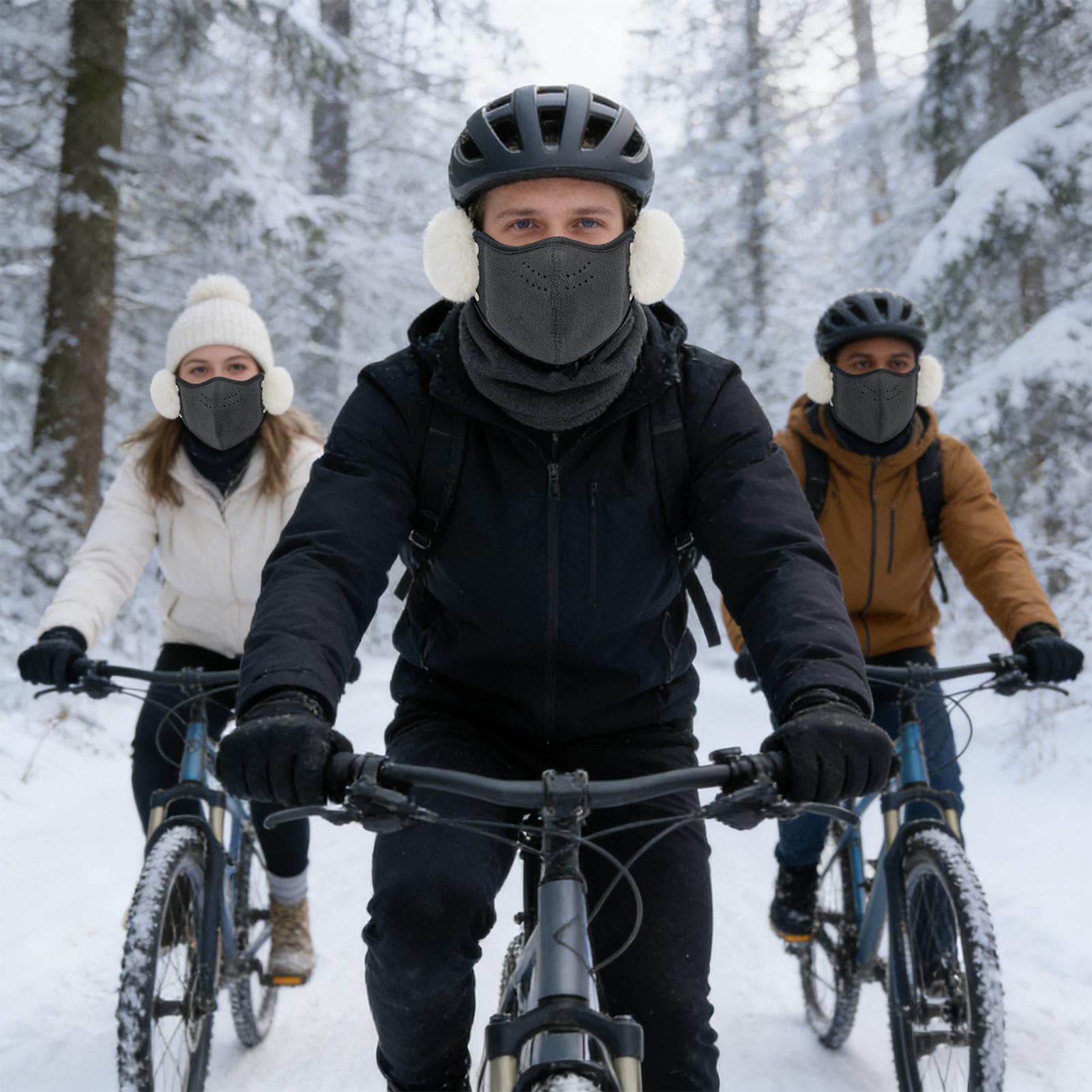 Cubierta facial para polvo, pr - Winter Cycling Commute reseña y precio