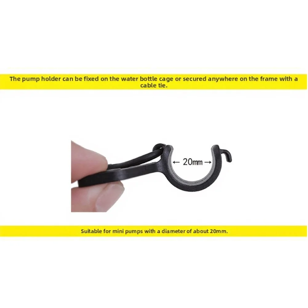 Juego de 2 soportes para bomba - Bike Pump Frame Mount reseña y precio