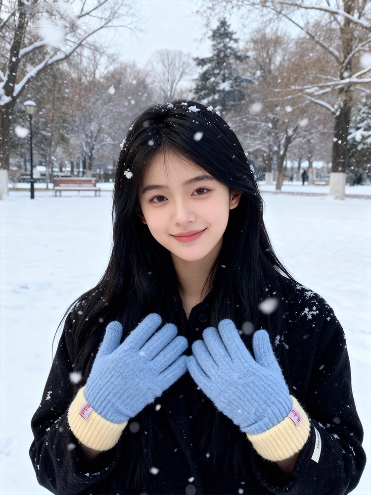 Guantes de punto estilo corean - Winter Cycling Commute reseña y precio