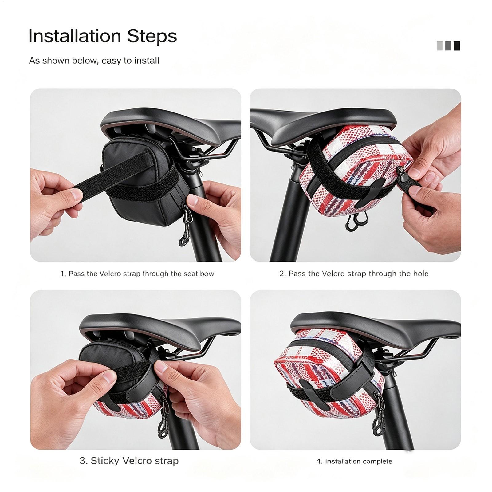 Bolsa de Sillín para Bicicleta - Saddle Bag Under Seat reseña y precio