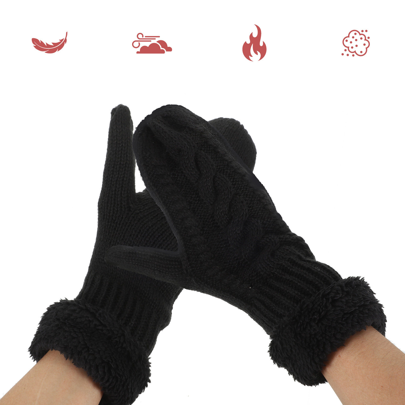 1 par de guantes de invierno p - Winter Cycling Commute reseña y precio
