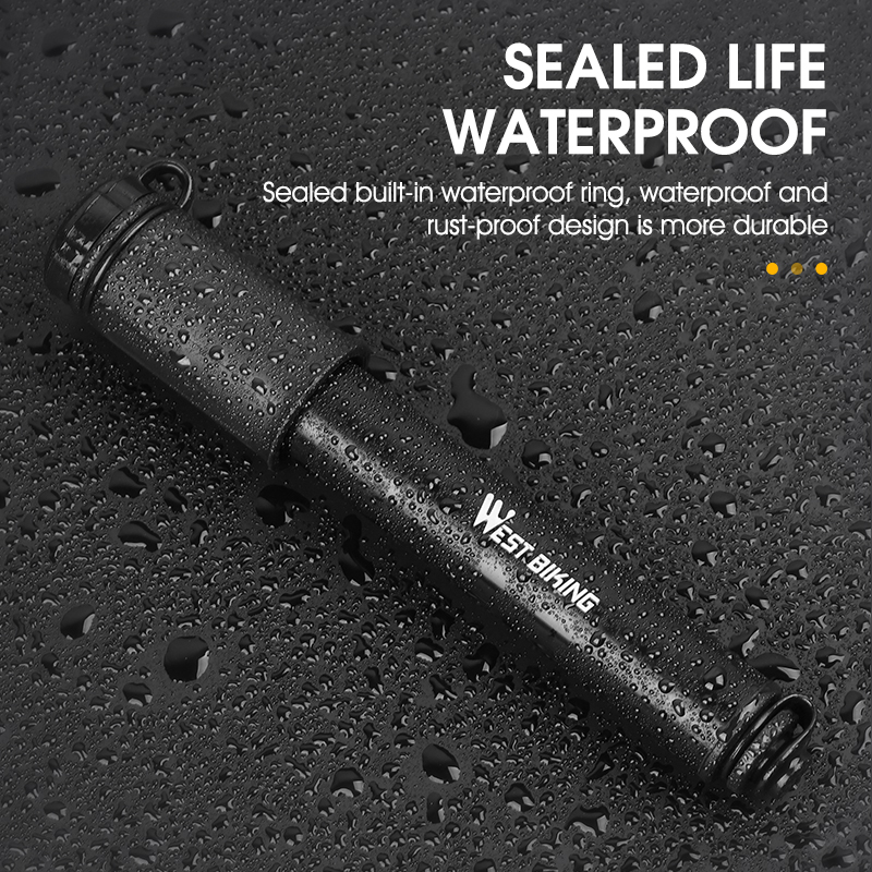 Bomba de Bicicleta WEST BIKING - Bike Pump Frame Mount reseña y precio